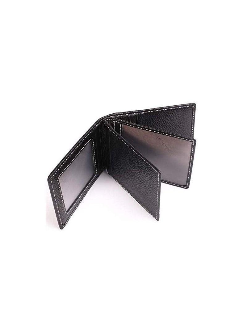 Credit Card Holder for Men 9 Slots, Fashion Id Short Wallet Solid Color Open Purse Multiple Slots Clutch Bag Wrist Wallet, Cowhide Driver's License Set Multi-card Bank Case - pzsku/Z5F210826C4997CB60D93Z/45/_/1701152803/be6c15d1-7115-4b75-b210-c3e1226904d1