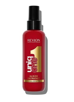 Revlon Professional Uniqone Hair Treatment Moisturizing Leave in Hair Treatment Repair for Damaged Hair Hair Treatment Classic Fragrance 150 ml  - Image 1