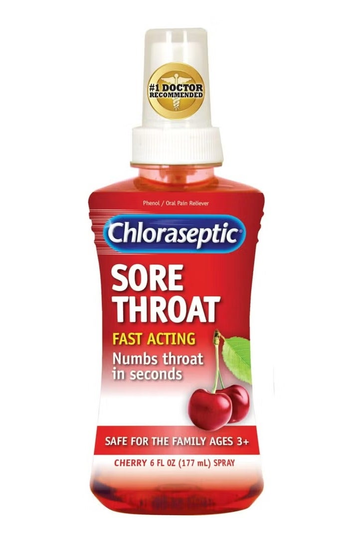Chloraseptic Sore Throat Spray Cherry 6fl. oz - Image 1