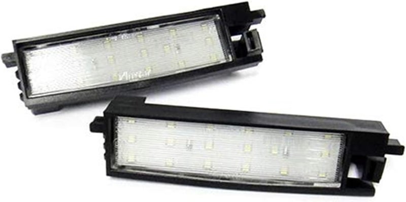 Vuzmode 2x LED License Plate Light for Auris E18 Aygo - Image 1