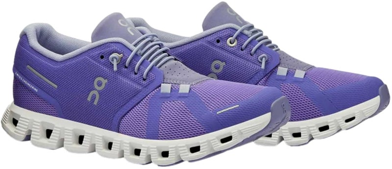 On Women's Cloud 5 Sneakers, Blueberry | Feather, 5 Medium US - Image 3