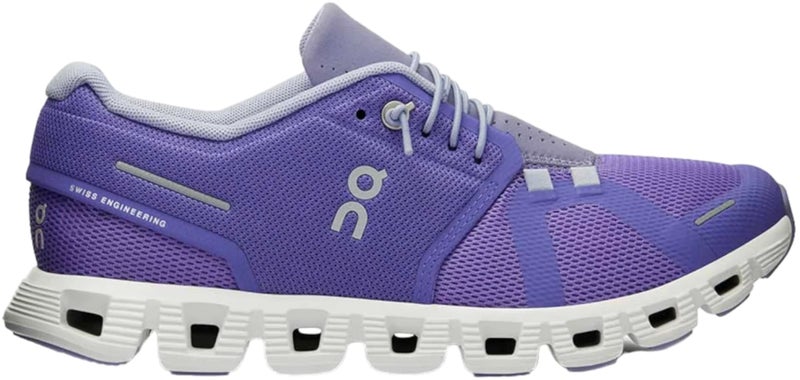 On Women's Cloud 5 Sneakers, Blueberry | Feather, 5 Medium US - Image 2