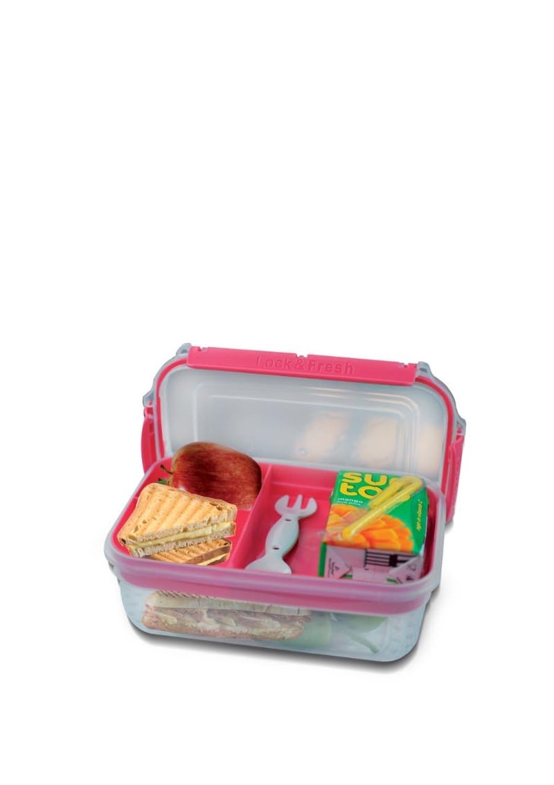 Aksa Tasty Lunch Box - Pink