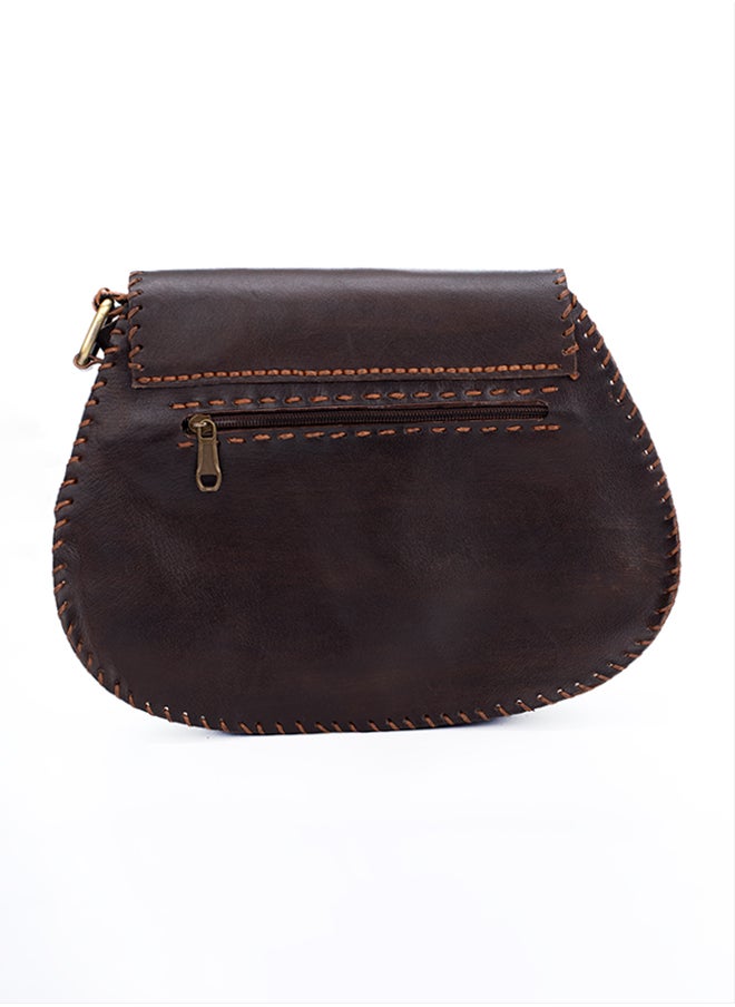 Sheer Fashionable Leather Crossbody Bag  - Image 3