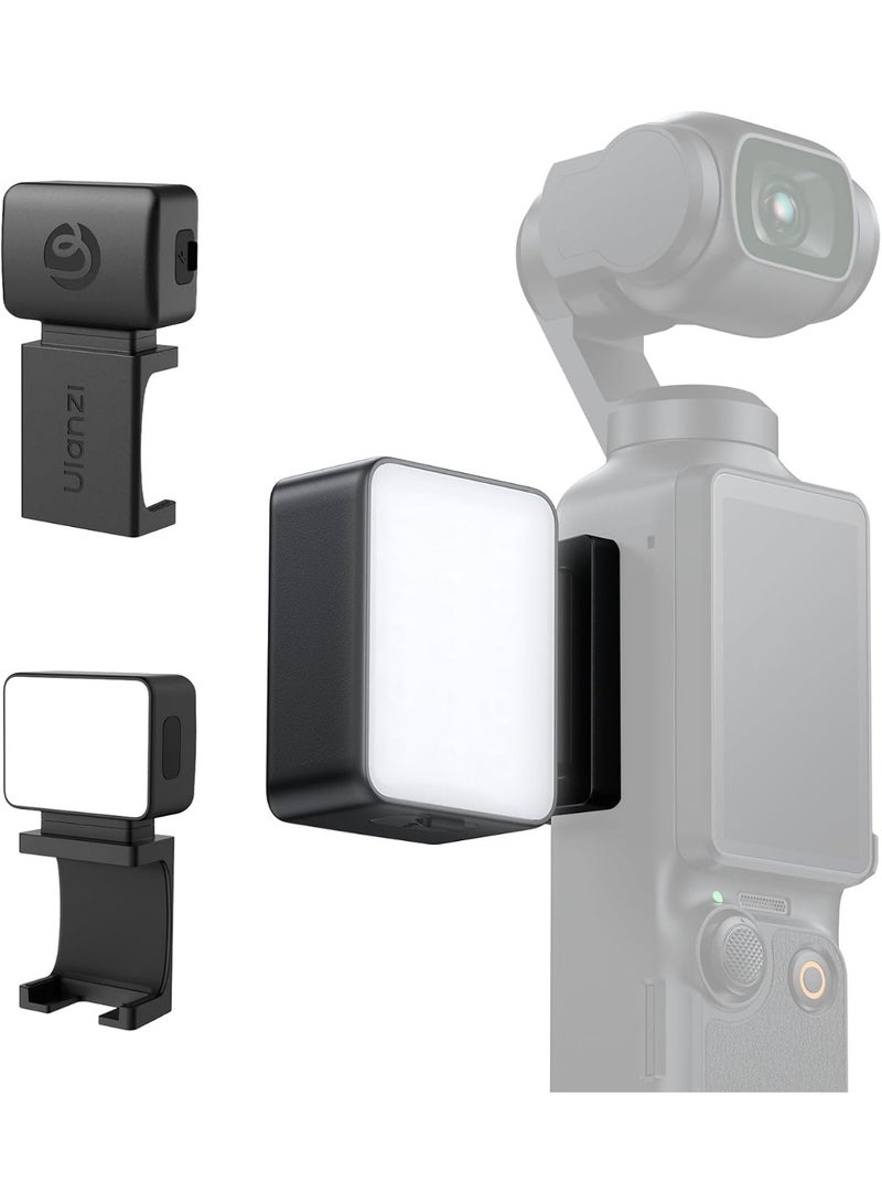 يولانزي اولانزي مصباح فيديو صغير LM001 بوكيت 3، مصباح فيديو LED مغناطيسي مع بطارية 500 mAh، ضوء صور مقاوم للماء للتصوير الفوتوغرافي - Image 1