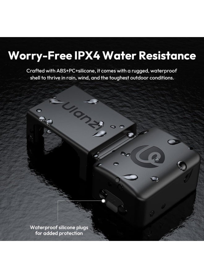 يولانزي اولانزي مصباح فيديو صغير LM001 بوكيت 3، مصباح فيديو LED مغناطيسي مع بطارية 500 mAh، ضوء صور مقاوم للماء للتصوير الفوتوغرافي - Image 5