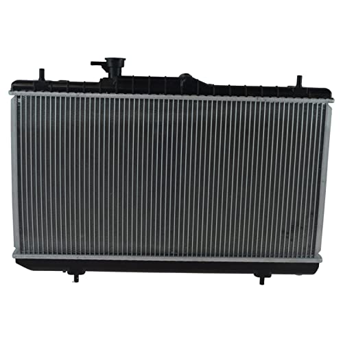 TRQ Radiator Assembly Aluminum Core Compatible with 00-05 Hyundai Accent CU2338 HY3010142 - Image 2