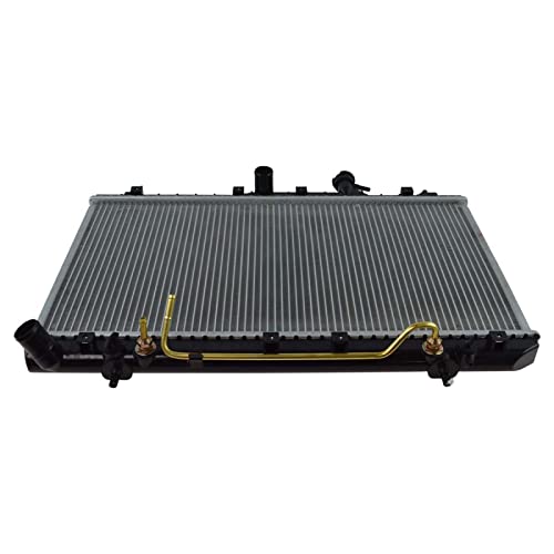 TRQ Radiator Assembly Aluminum Core Compatible with 00-05 Hyundai Accent CU2338 HY3010142 - Image 4