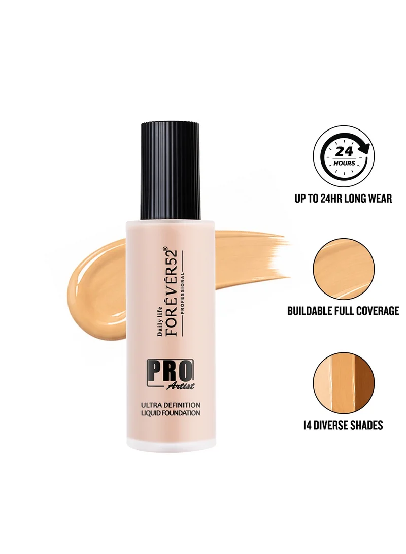 Forever52 FOREVER52 Pro Artist Ultra Definition Liquid Foundation - Full Coverage & Long Wear