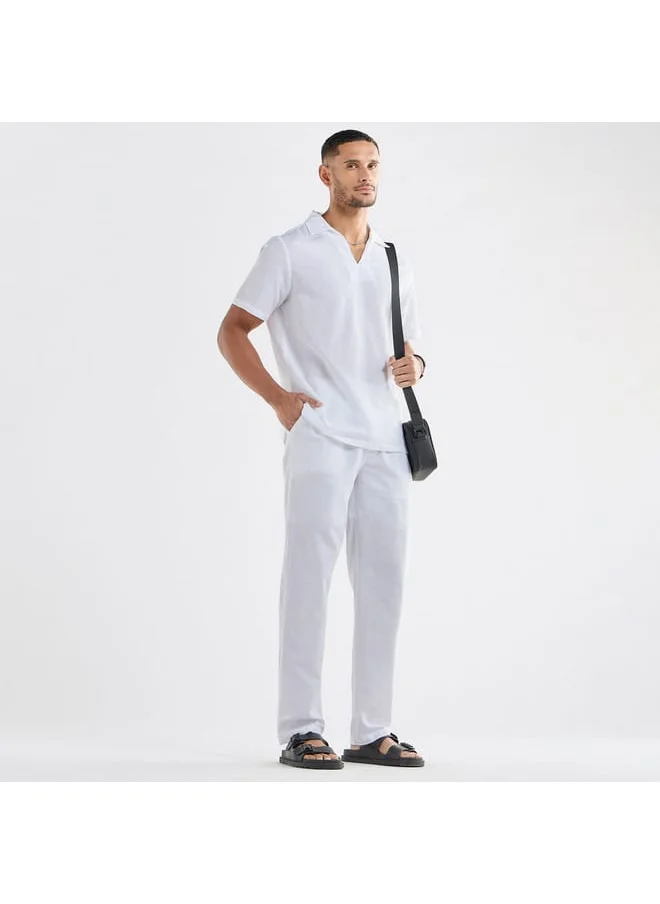 Splash FAV Solid Pants with Drawstring Closure and Pockets