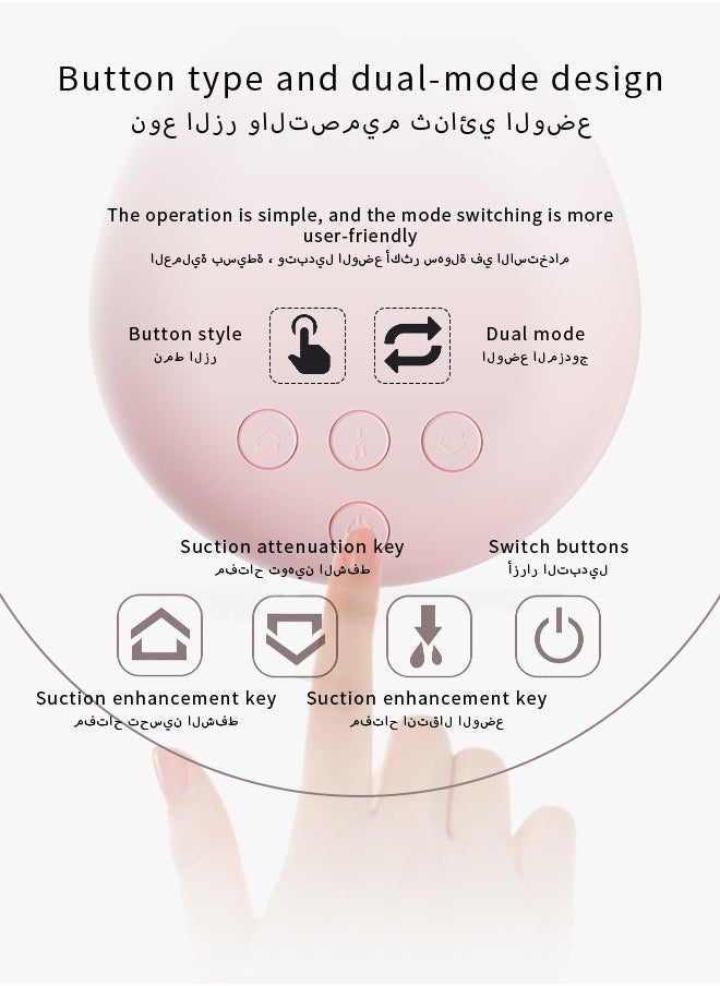 ALLTOMOM - Double Electric Breast Pump with 2 Modes 9 Levels BPA Free 150ml * 2 Bottles Silent Design Memory Function Auto Shutoff for Easy Use - Image 1