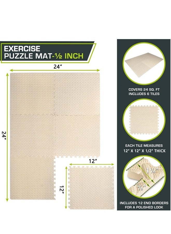 Quivlox 6-156 PCS Mat Block Interlocking Foam Tiles Puzzle Mats for Floor, EVA Gym Mat Flooring Exercise Equipment Mat for Home Gym Equipment,Gym Interlocking Exercise Mat Tiles for Home Gym Exercise,Foam Floor Mat,Home Bedroom Floor Mat, EVA Summer Jigsaw Carpet  - Image 2