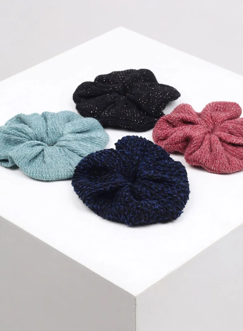 SOHI Pack of 4 Scrunchies