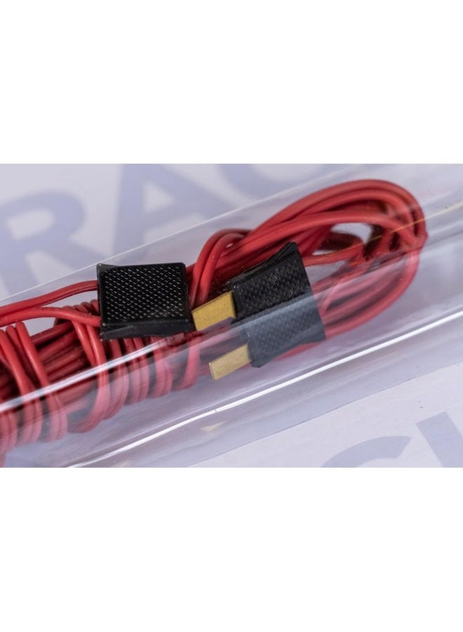 Bachmann Trains - E-Z TRACK - 10' POWER EXTENSION WIRE - RED (1/card) - Image 4