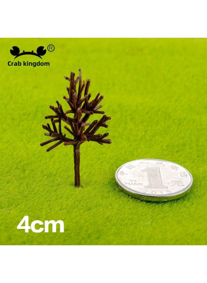 Building Sand Table Model Material Micro Landscape Diy Handmade Model Finished Tree Street Tree-Color:TEB Trunk 4cm(1 Tree)  - Image 1