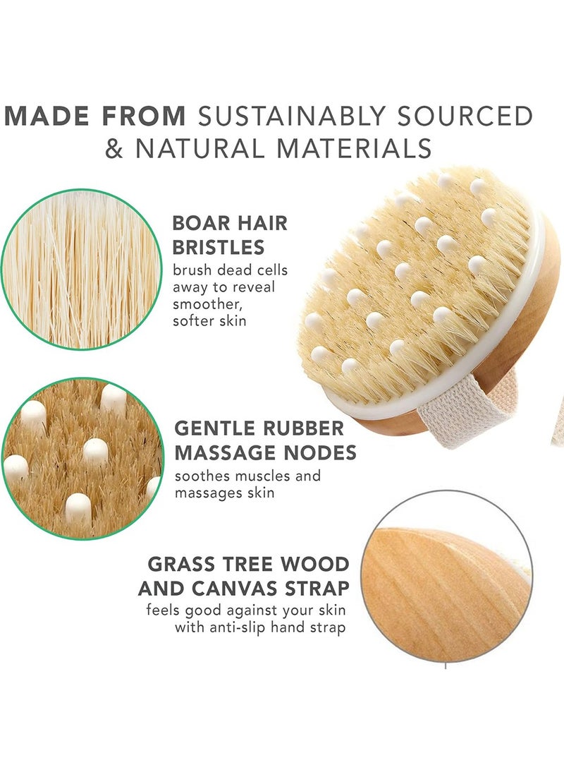 2 قطعة تنظيف جاف فرشاة الاستحمام - Image 2