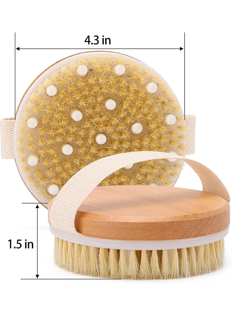 2 قطعة تنظيف جاف فرشاة الاستحمام - Image 3