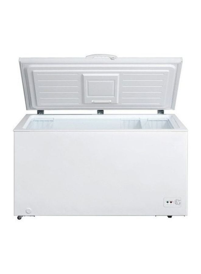 Midea Chest Freezer With Lock-Key And Handle 290 L HS-384C White - Image 4