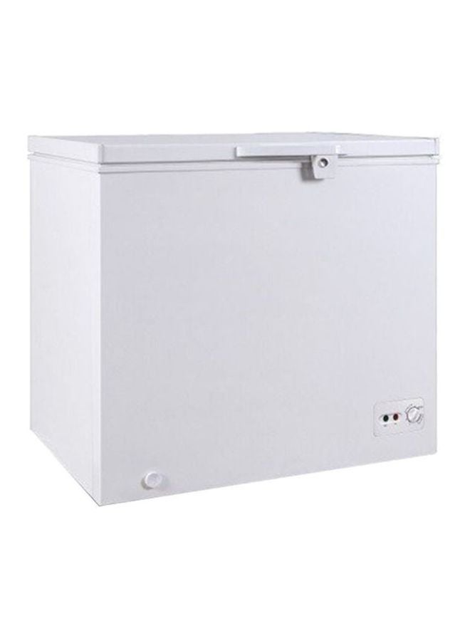 Midea Chest Freezer With Lock-Key And Handle 290 L HS-384C White - Image 1