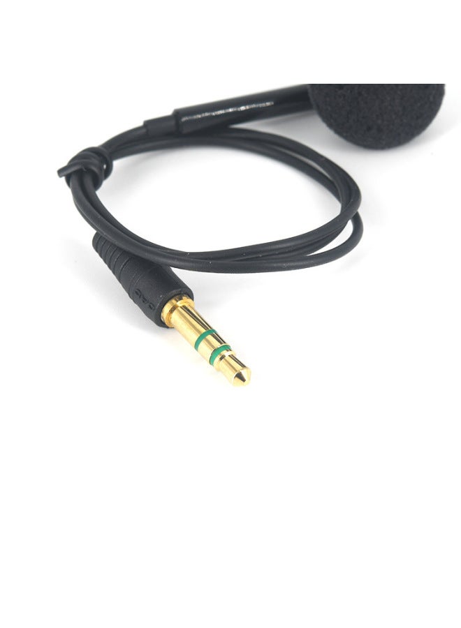 For Bluetooth Single Side Headset 3.5mm Bluetooth Single Side Headset Super Bass Headset Short Line Headset 45cm-Color:Subwoofer Headphones [black (45cm)]]  - Image 2
