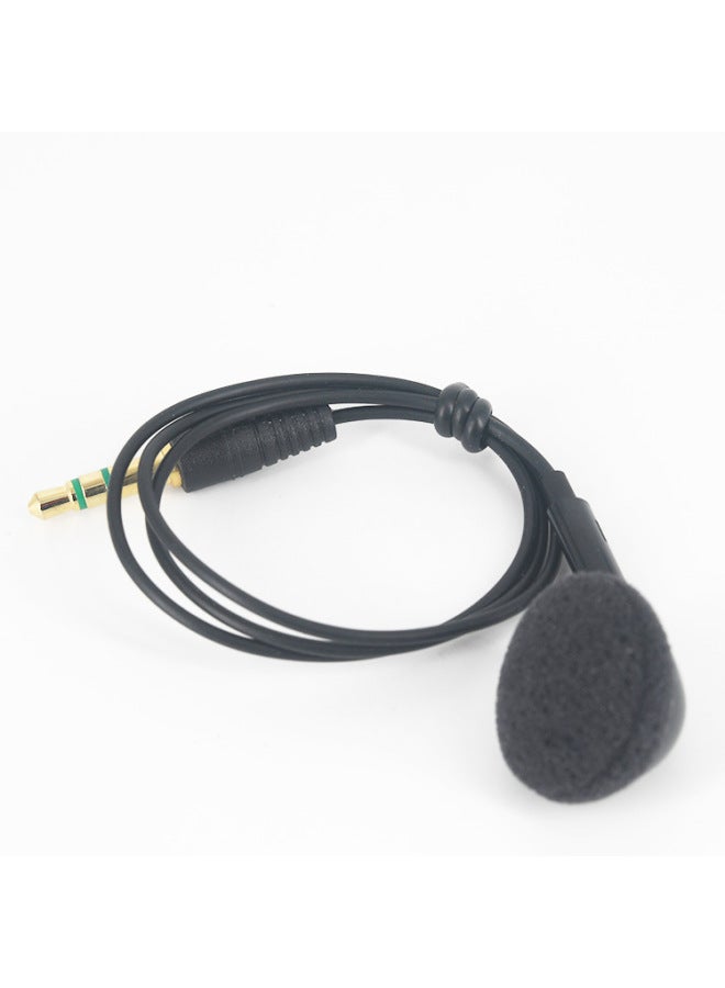 For Bluetooth Single Side Headset 3.5mm Bluetooth Single Side Headset Super Bass Headset Short Line Headset 45cm-Color:Subwoofer Headphones [black (45cm)]]  - Image 4