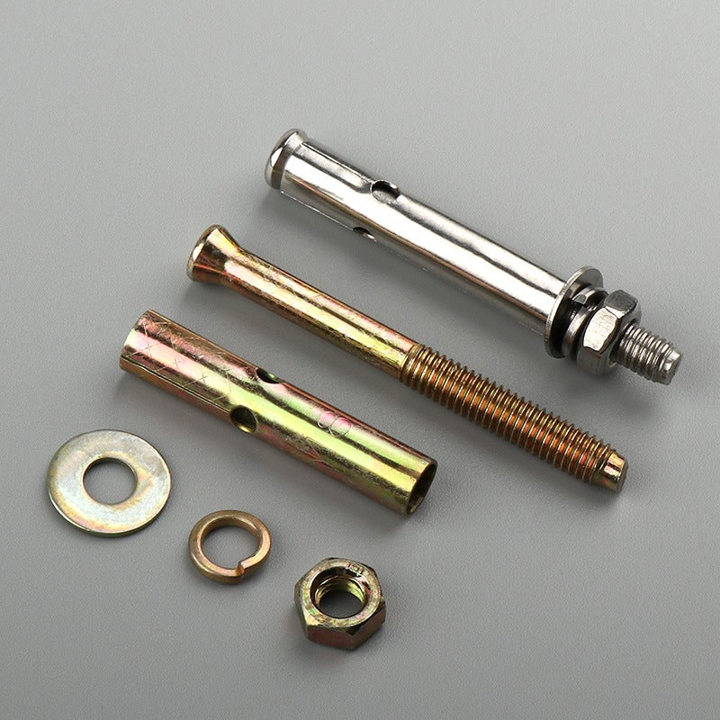 Plastic Expansion Tube 6*308*40 Expansion Screw Expansion Plug Rubber Particle Metal Iron Pull-Out Bolt Furniture - Image 3