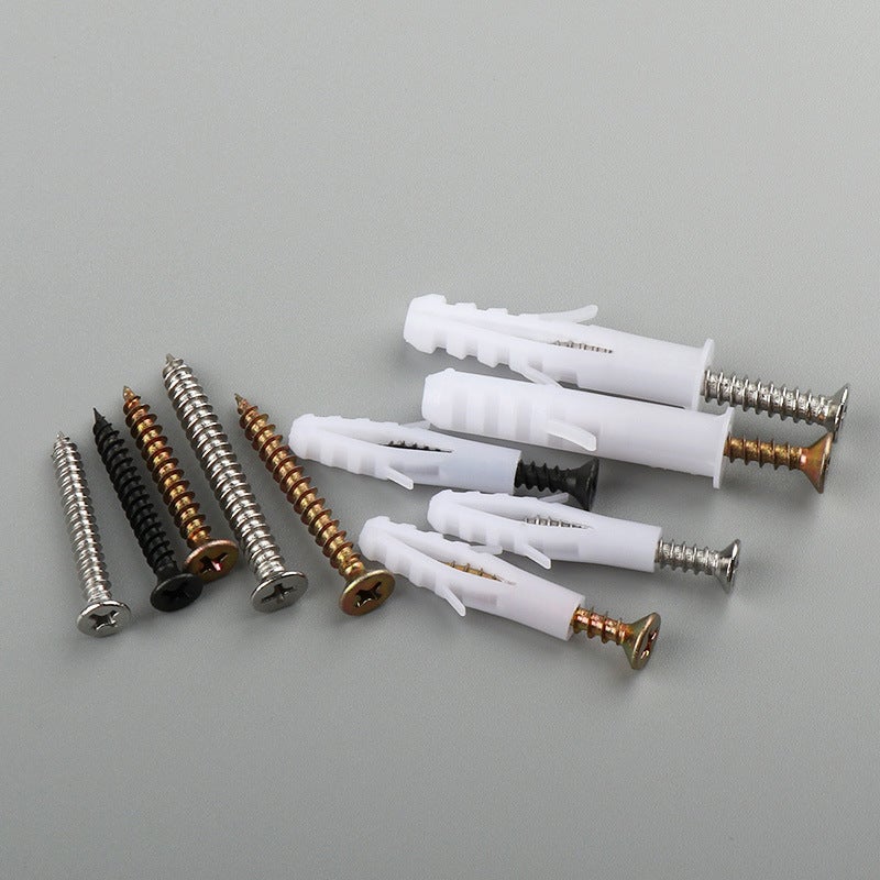 Plastic Expansion Tube 6*308*40 Expansion Screw Expansion Plug Rubber Particle Metal Iron Pull-Out Bolt Furniture - Image 5