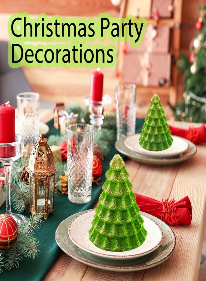 Ceoyiler Christmas Tree Silicone Molds, Tree-Shaped Christmas Silicone Molds for Making Mousse Cakes, Chocolate Bars, Desserts and Handmade Soap - Image 5