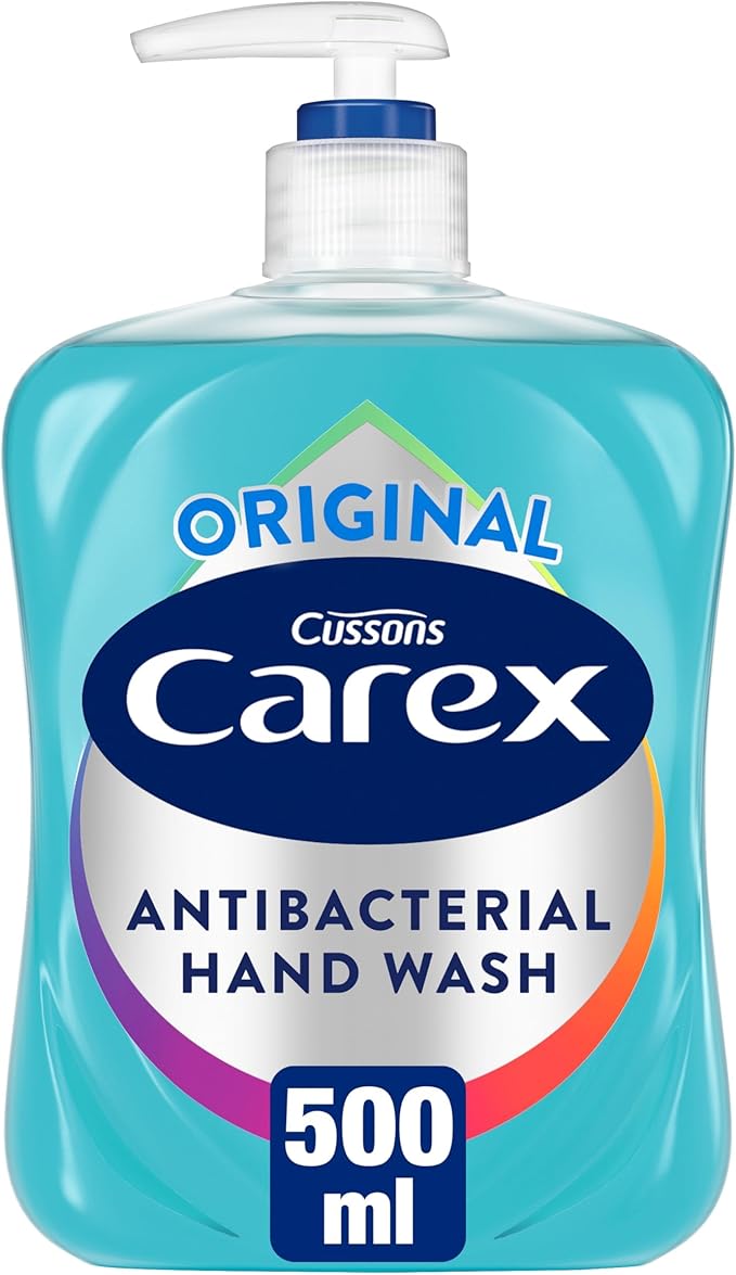 Carex 2 Hour Protection Antibacterial Original Hand Wash Clean Protect Hands Bulk Buy Pack of 6 x 500ml - Image 3