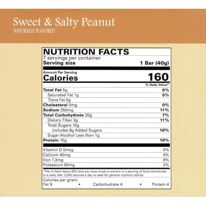 PROTIFIT DPTG - Gourmet High Protein Snack Bar, High Protein, Low Calorie, Low Carb, Snack Pack, Aspartame Free, Bariatric Friendly, Ideal Protein Compatible (Sweet & Salty Peanut) - Image 2