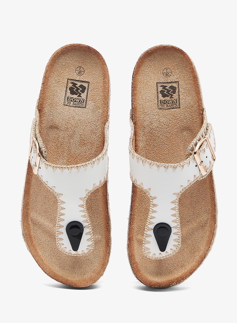 داون تو إيرث صندل صيفي بكعب منخفض - Image 4