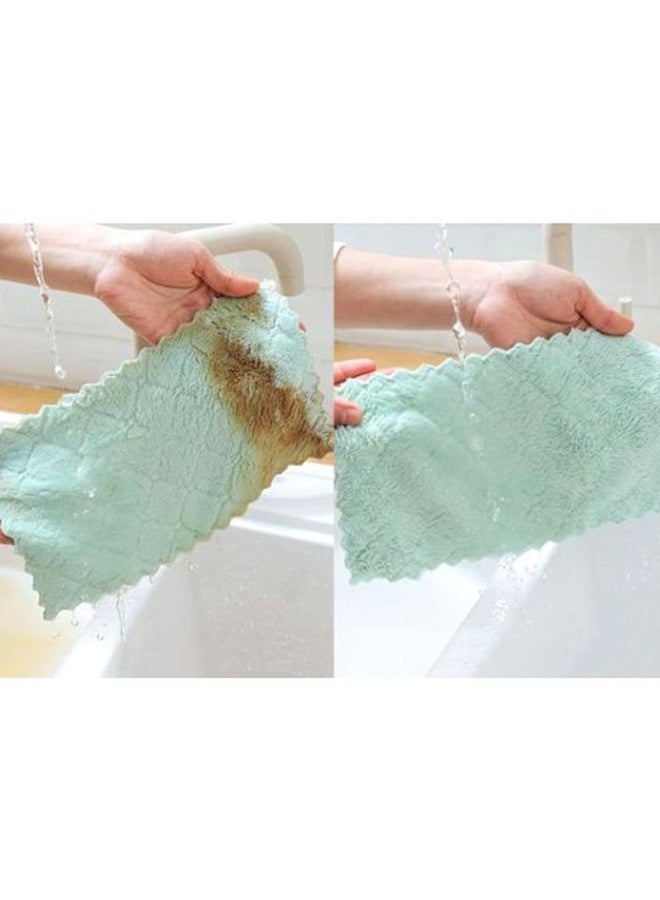 Loquat Microfiber Dish Cloth Green 16x27.5cm - Image 3