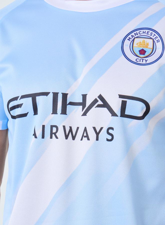 Take Two Men Logo Print Short Sleeve Sports T-Shirt - Image 3