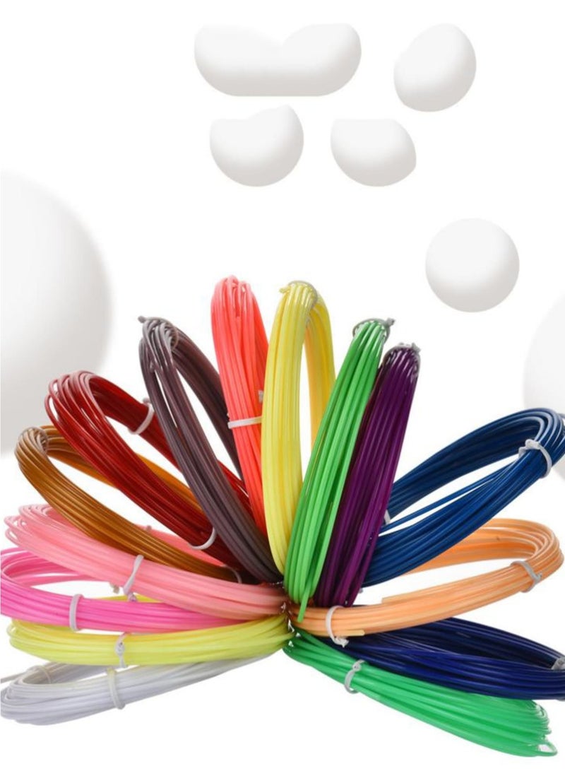 3D Pen，Creative 3D Printing Pen with 12 Colors Filament， LCD Display, Temperature and 8 Speed Printing Control, Safety Design, PLA & ABS, 3D Craft Pen Holiday  Toys/Gifts for Kids - Image 4