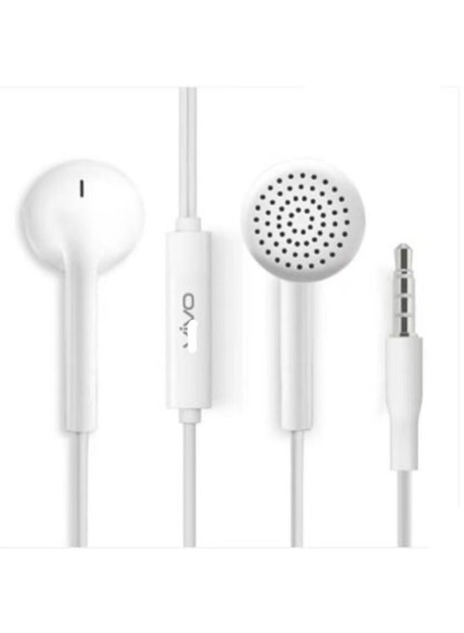 For Vi Z1 VoXE100 Youth Z3x U1 Heavy Bass Wired Headphones Half In-ear Wire Control Belt-Color:3.5mm Original Quality (without Packaging)  - Image 5
