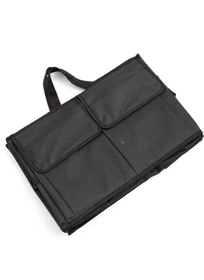 Generic Large Capacity Car Storage Box Auto Trunk Super Durable Foldable Cargo Storage Tool Suitable for Cars Trucks  - Image 1