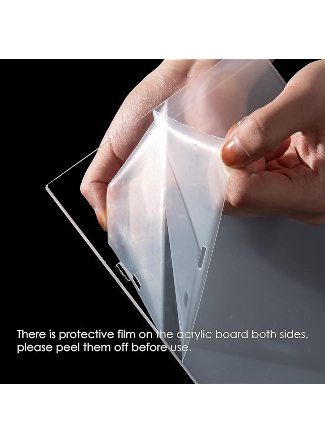 بي بي أيه حامل عرض من الأكريليك الشفاف، حامل عرض العطور، حامل الحلويات المكون من 3 طبقات، للتنظيم والديكور - Image 3