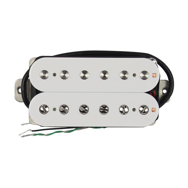 FLEOR Electric Guitar Pickup Double Coil Humbucker Pickups 52mm Ceramic Bridge Pickup-White - Image 5
