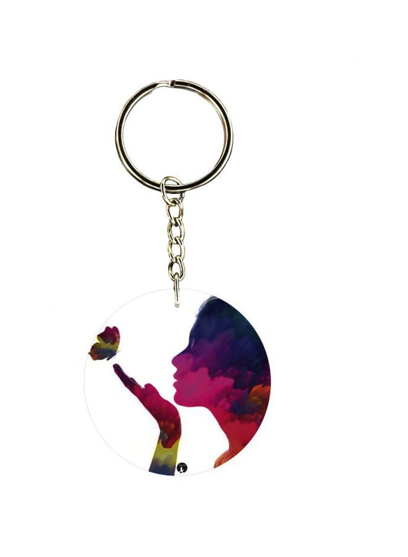 RKN Cartoon Printed Keychain