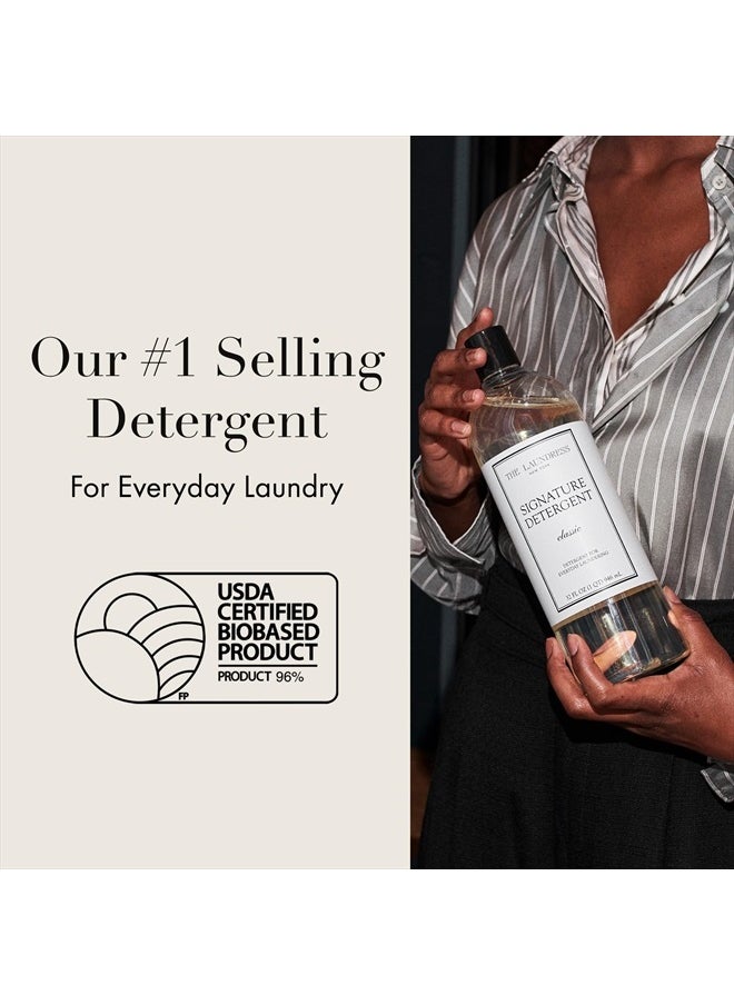 The Laundress Signature Detergent Classic, 32 Fl Oz, Laundry Detergent Liquid, Concentrated, Stain Remover