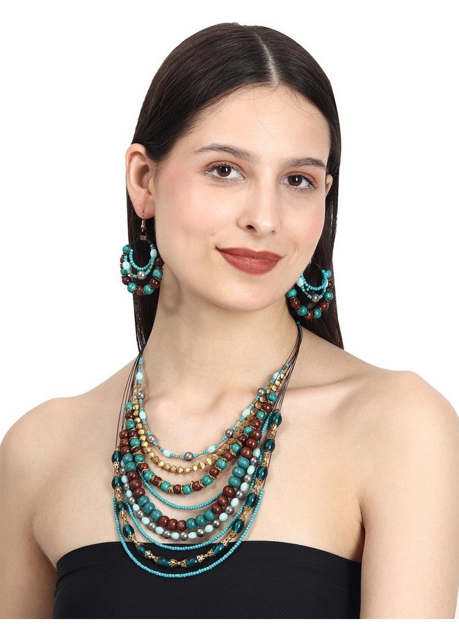 DCA Girls Tuqouise Multi Necklace - Image 2