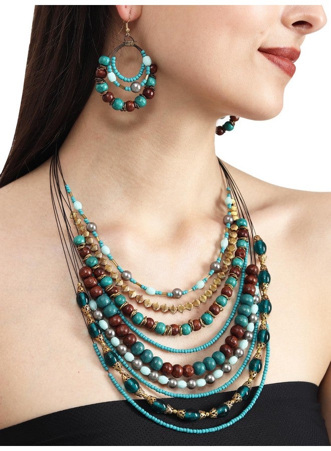 DCA Girls Tuqouise Multi Necklace - Image 4