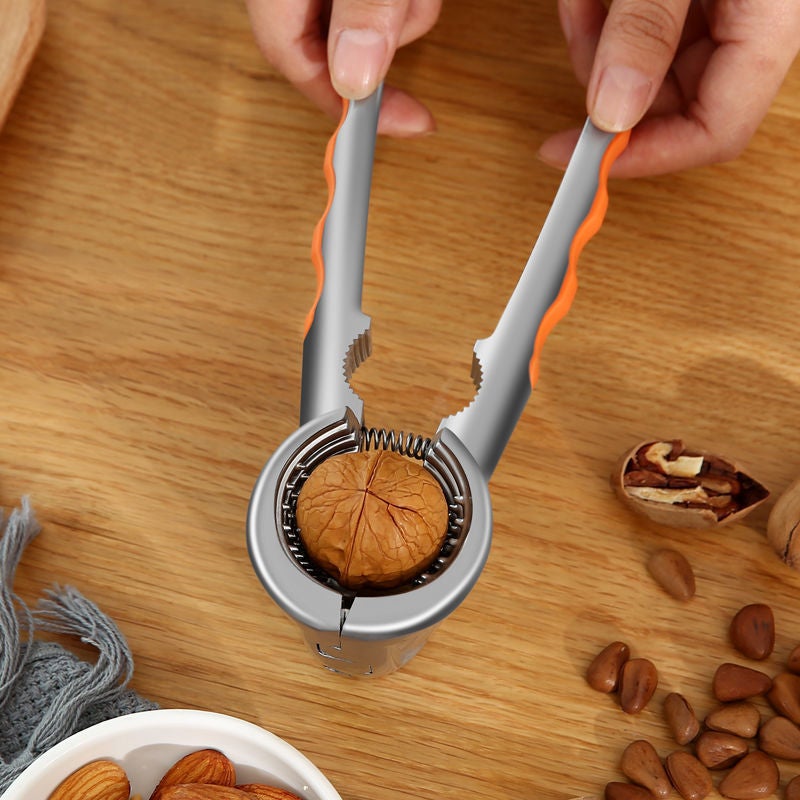Funnel Type Walnut Clip Multifunctional Nut Clip Melon Seed Peeling Tool Chestnut Clip Shell Size Pecan Tongs - Image 3