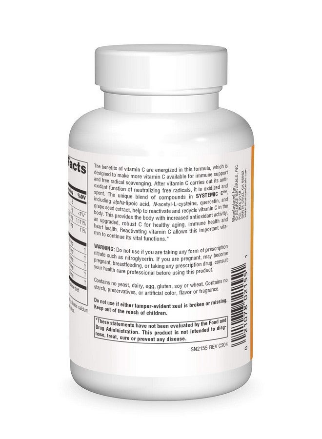 Source Naturals Systemic C, 500mg - 120 Tablets - Image 2