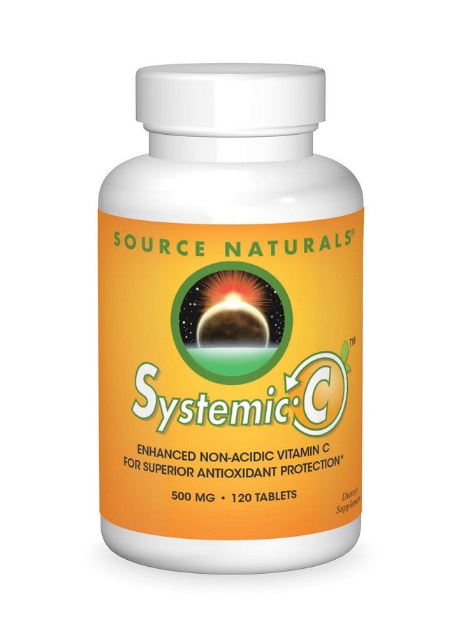 Source Naturals Systemic C, 500mg - 120 Tablets - Image 1