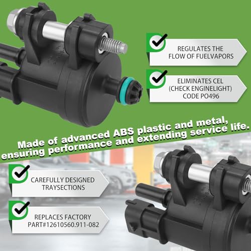 Mormonea 12610560 12690512 911-082 Evap Vapor Canister Purge Valve Solenoid Compatible With Acadia Terrain Impala Traverse SRX Enclave 2009 2010 2011 2012 2013 2014 2015 2016 - Image 5