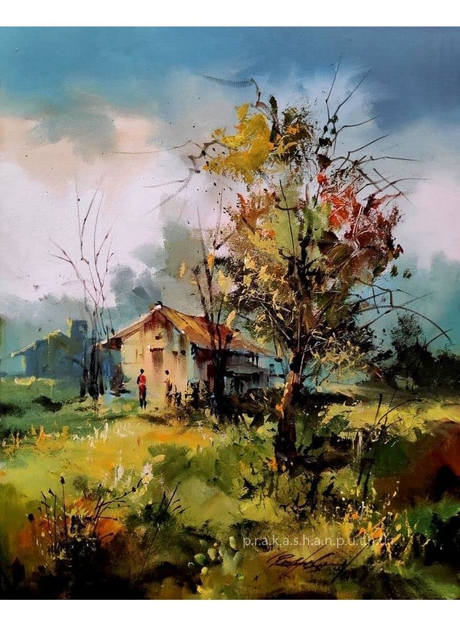 بروسترو ألوان أكريليك بروسترو للفنانين، 120 مل، مجموعة من 5 ألوان أساسية (أبيض تيتانيوم، أصفر كاديوم، أزرق سماوي، أحمر كاديوم، وأسود عاجي) - Image 4