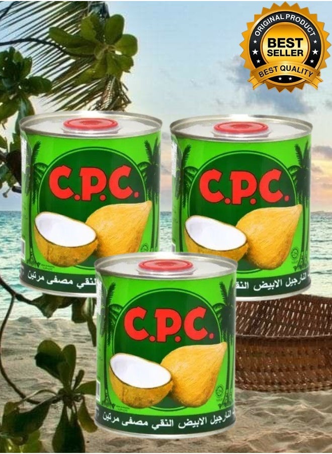 CPC 3 Pieces Cpc Natural Coconut Oil 680ML  - Image 1