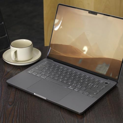 MasiBloom Keyboard Cover Skin for 2025 MacBook Pro 14" (M5) A3434 /16" (M4 - M1) Chip (2024-2021) & Air 15" 13.6" (M4 M3 M2) Chip (2025-2022) TPU Protector Accessories - Image 3
