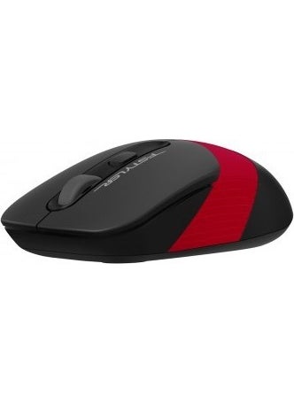 A4TECH FG10 Nano Receiver Wireless Optical 2000DPI Energy Saving Mouse - Black/Red  - Image 4
